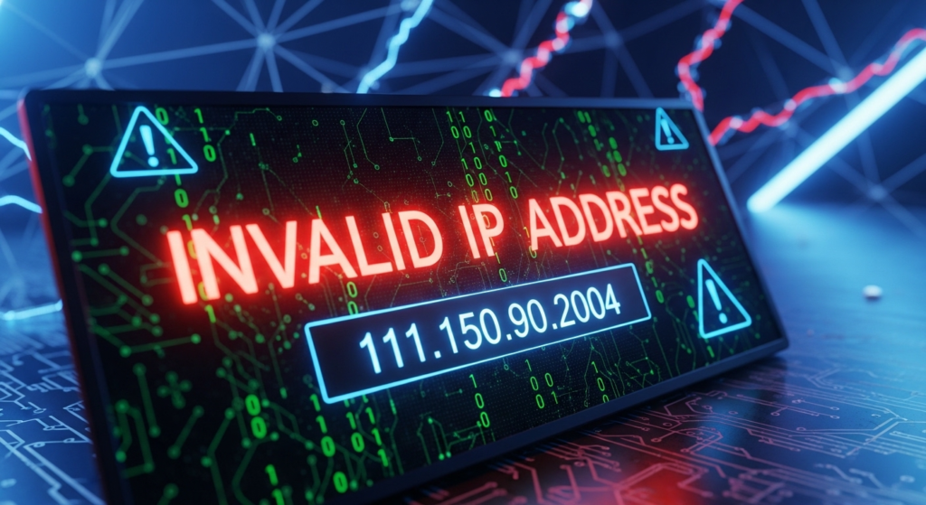 Understanding 111.150.90.2004 and Why It Is Not a Valid IP Address