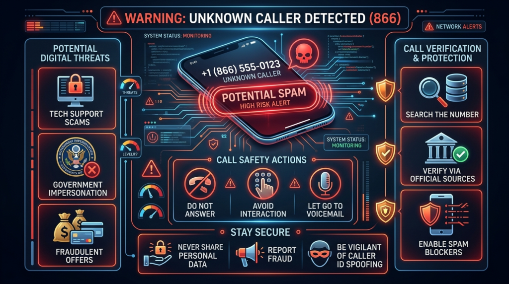 Unknown Number 8669934629 Caller Info & Safety Guide